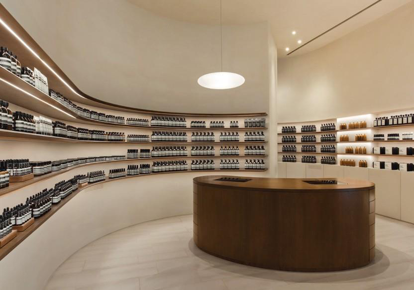 Aesop Midvalley flagship store interior
